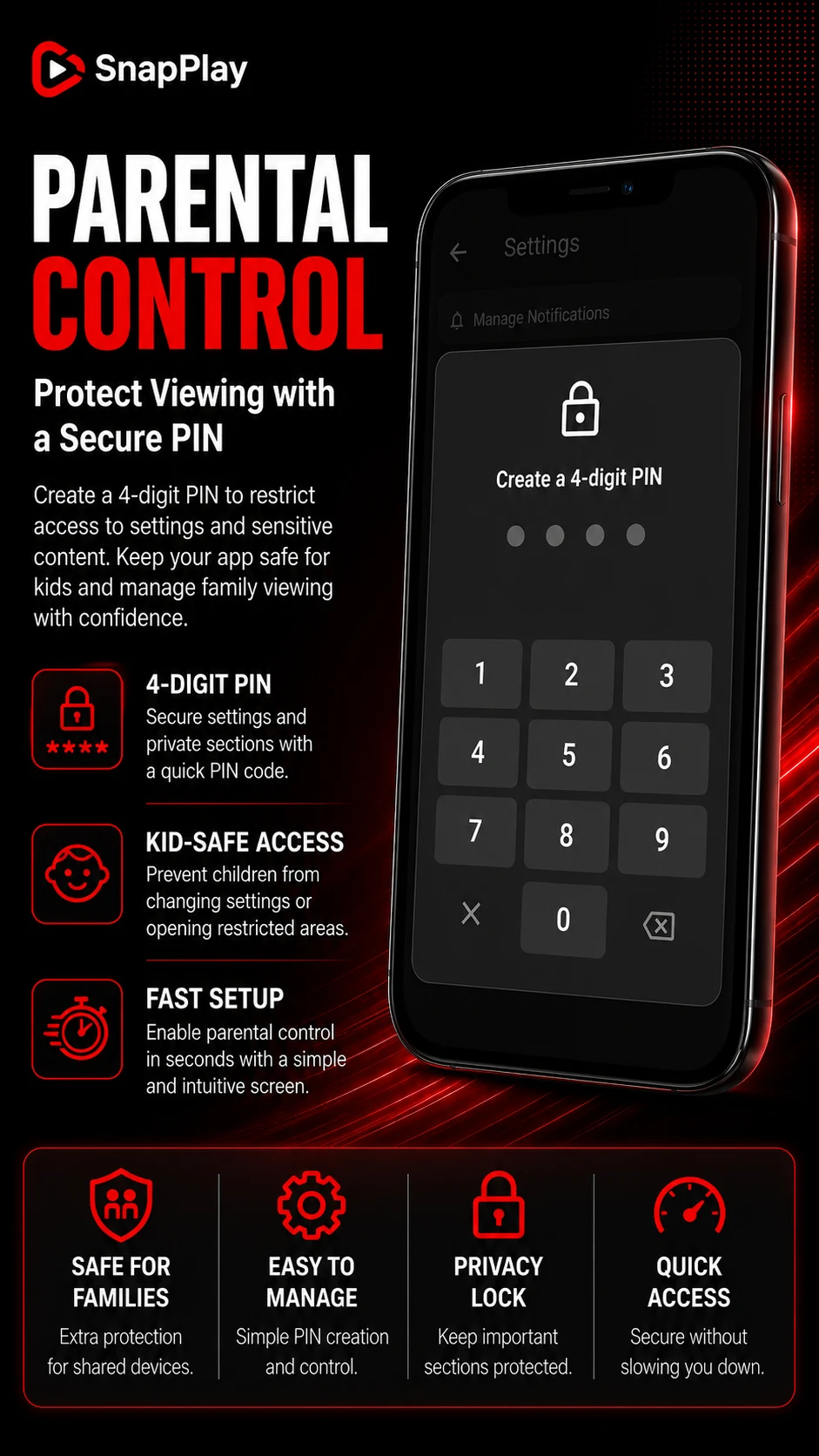 SnapPlayer: Smart IPTV Player screenshot